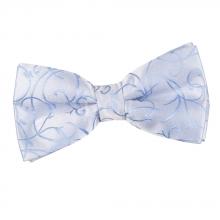 Vaaleansininen pyörrekuvioitu solmuke