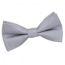 Silver fluga med grekisk nyckel