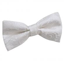 Ivory, paisleymönstrad fluga