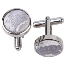 Kalvosinnapit-hopea, passion-kuvioidut