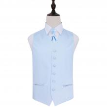 Vaaleansininen satiiniliivi