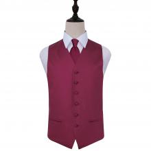 Viininpunainen satiiniliivi