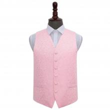 Vaaleanpunainen, pyörrekuvioitu liivi