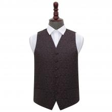 Musta-tummanlila, pyörrekuvioitu liivi