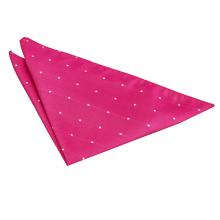 Hot pink pin dot taskuliina